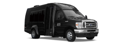 image of executive limo bus
