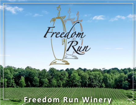 Winery Tour Vineyards List - Freedom Run  Winery
